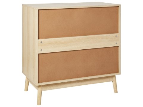 Komoda 3 szuflady jasne drewno WALES