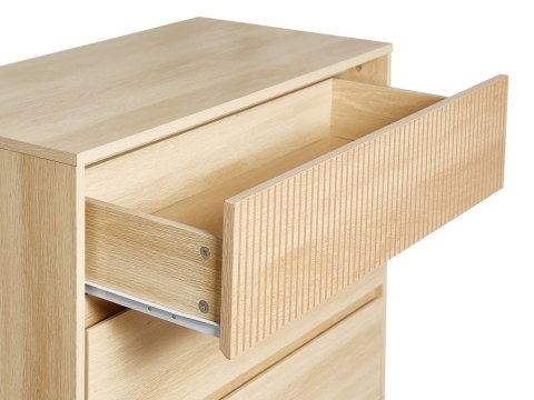 Komoda 3 szuflady jasne drewno WALES