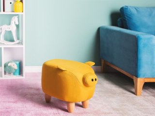 Pufa zwierzak żółta PIGGY