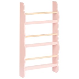 Regał ścienny pastelowy róż RIGOLET