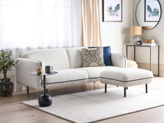 Sofa trzyosobowa boucle biała TONSBERG