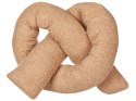 Zestaw 2 poduszek dekoracyjnych GLADIOLUS Boucle 172 x 14 cm Jasnobrązowy Jednolity Lumarko!