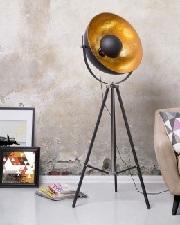 Lampa podłogowa THAMES Metal Złoty Lumarko!