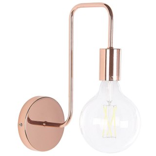 Lampa ścienna SAVENA Metal Miedziany