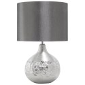 Lampa stołowa YAKIMA Porcelana Srebrny Lumarko!