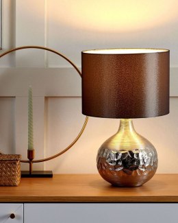 Lampa stołowa YAKIMA Porcelana Srebrny Lumarko!
