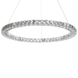 Lampa wisząca LED MAGAT Kryształ Srebrny Lumarko!