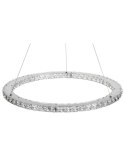 Lampa wisząca LED MAGAT Kryształ Srebrny Lumarko!