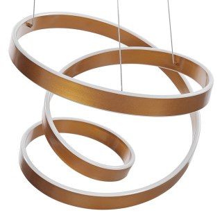 Lampa wisząca LED WANLI Metal Złoty