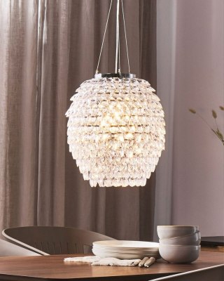 Lampa wisząca SAUER Srebrny
