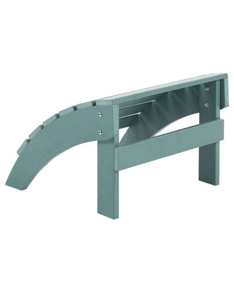 Podnóżek ogrodowy ADIRONDACK Turkusowy