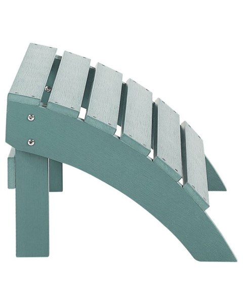 Podnóżek ogrodowy ADIRONDACK Turkusowy