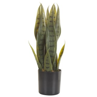 Sztuczna roślina doniczkowa 40 cm SNAKE PLANT