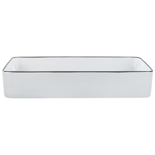 Umywalka nablatowa 61 x 35 cm biała XERT