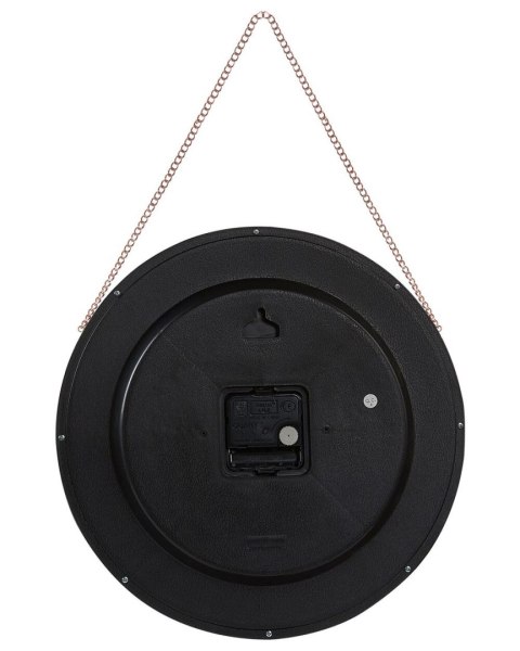 Zegar ścienny BEZAS 30 cm Czarny