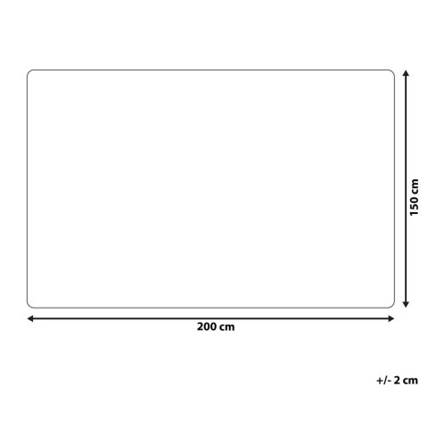 Koc CHAAB 150 x 200 cm Różowy