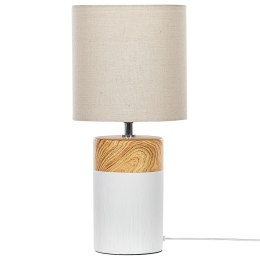 Lampa stołowa ALZEYA Ceramika Biały Lumarko!