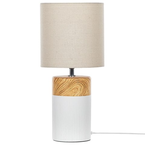 Lampa stołowa ALZEYA Ceramika Biały Lumarko!