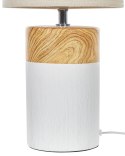 Lampa stołowa ALZEYA Ceramika Biały Lumarko!