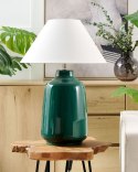 Lampa stołowa CARETA Ceramika Ciemnozielony Lumarko!
