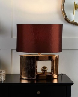 Lampa stołowa DUERO Porcelana Brązowy Lumarko!