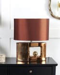 Lampa stołowa DUERO Porcelana Brązowy Lumarko!