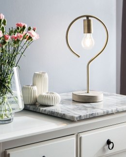 Lampa stołowa JUCAR Metal Mosiężny Lumarko!