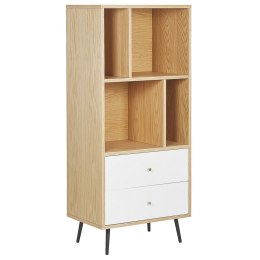 Regał RICHMOND 139 cm Dąb jasny Lumarko!