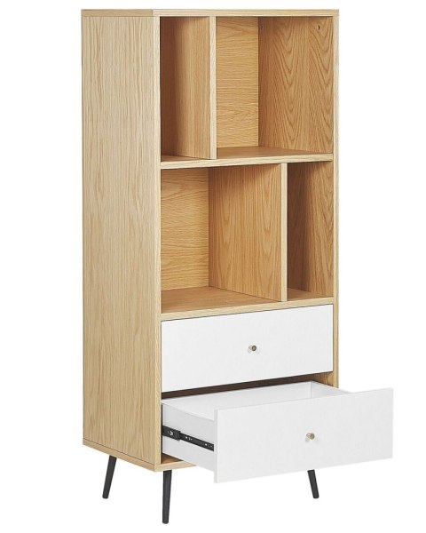 Regał RICHMOND 139 cm Dąb jasny