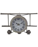 Zegar biurkowy STANS 26 cm Metal Srebrny Lumarko!