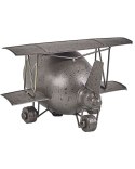 Zegar biurkowy STANS 26 cm Metal Srebrny Lumarko!
