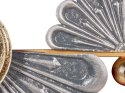 Dekoracja ścienna Kwiat PROMETHIUM Metal Złoty 51 cm Lumarko!