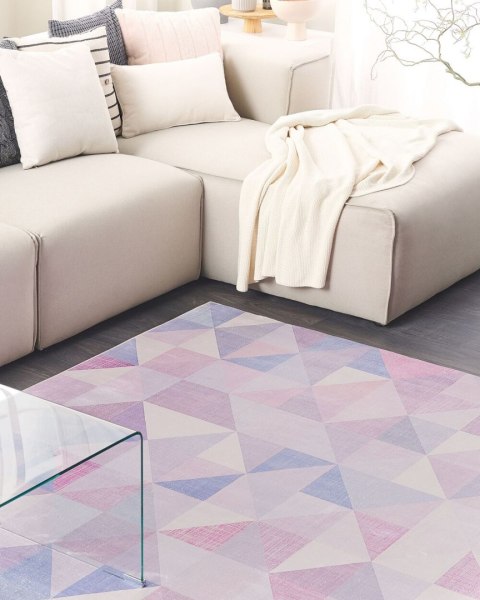 Dywan 160 x 230 cm niebiesko-szary KARTEPE