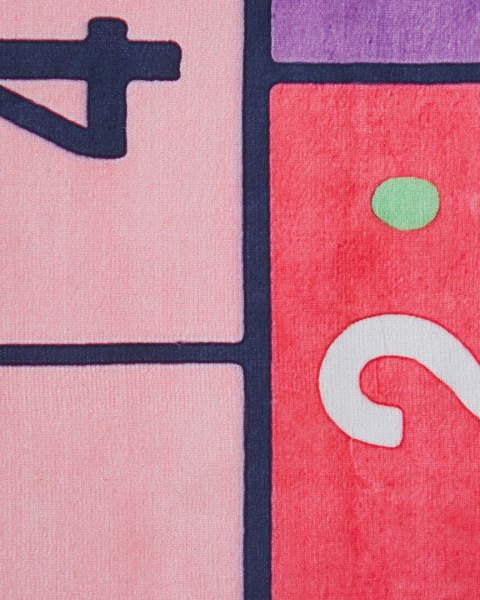 Dywan dziecięcy gra w klasy 80 x 150 cm różowy HONAZ