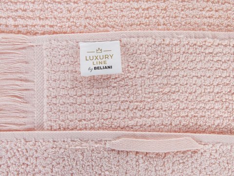 Komplet 9 ręczników ATIU Bawełna frotte Pastelowy róż