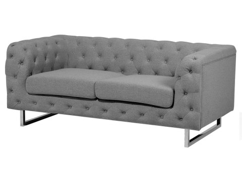 Komplet wypoczynkowy 5-osobowy szary VISSLAND