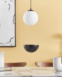 Lampa wisząca TOBINS Szkło Czarny Lumarko!