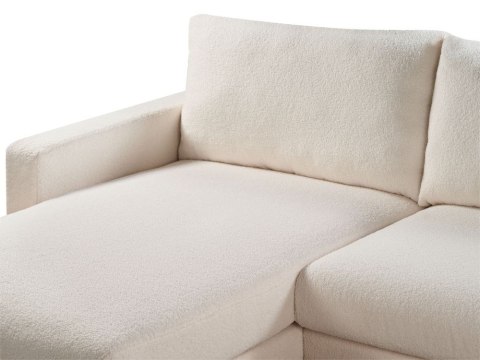 Narożnik prawostronny boucle biały SIGGARD