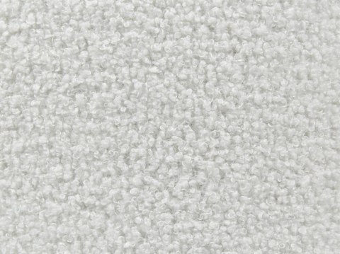 Puf ze schowkiem ⌀ 38 cm boucle biały MARYLAND