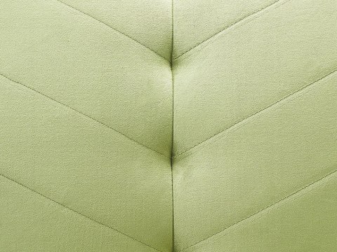 Sofa rozkładana welurowa oliwkowa SENJA