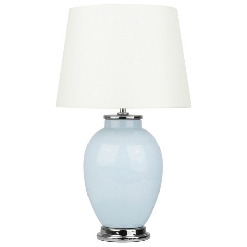 Lampa stołowa BRENTA Ceramika Błękitny Lumarko!
