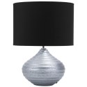 Lampa stołowa KUBAN Ceramika Srebrny Lumarko!