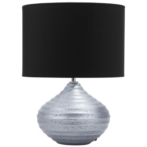 Lampa stołowa KUBAN Ceramika Srebrny Lumarko!