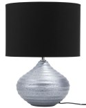 Lampa stołowa KUBAN Ceramika Srebrny Lumarko!