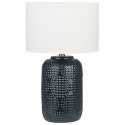 Lampa stołowa MUSSEL Ceramika Ciemnoniebieski Lumarko!
