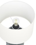 Lampa stołowa MUSSEL Ceramika Ciemnoniebieski Lumarko!
