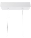 Lampa wisząca LED HONGU Ze ściemniaczem Metal Biały Lumarko!