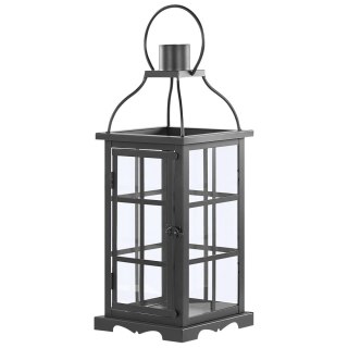 Lampion CLARA Metal 52 cm Czarny