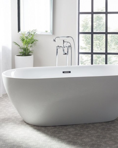 Bateria wannowa wolnostojąca HEBBE Srebrny