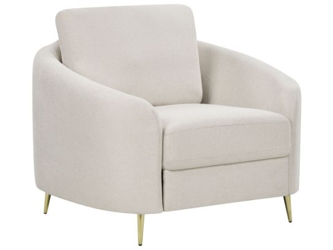 Komplet wypoczynkowy 6-osobowy jasnobeżowy TROSA